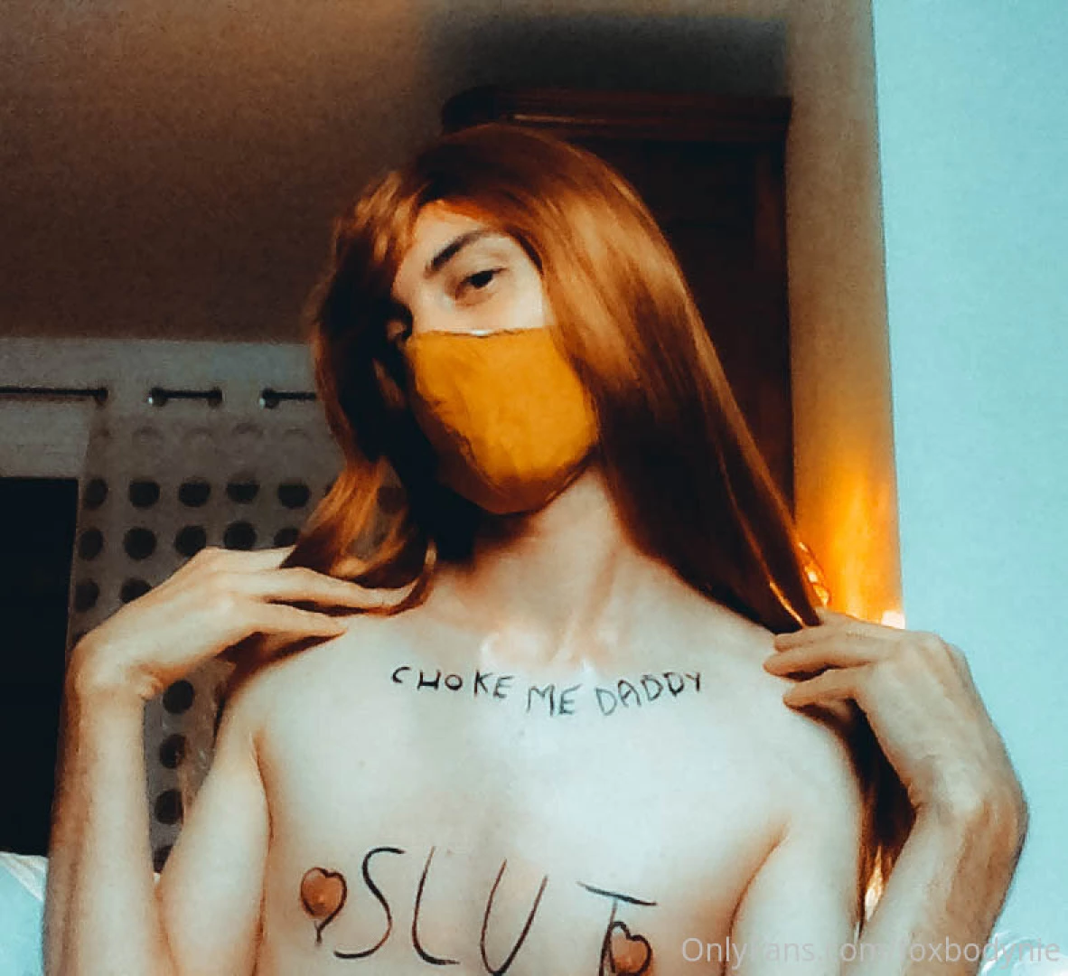 Bodywriting is one of my favorite things to do and when you get me 