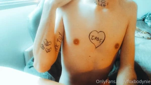 Here is some more bodywriting as you may know i love doing it probably part 7