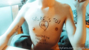 Here is some more bodywriting as you may know i love doing it probably part 9