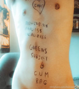 Here is some more bodywriting as you may know i love doing it probably part 13