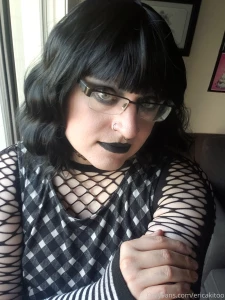 Neko goth gf make up fun also new wig part 1