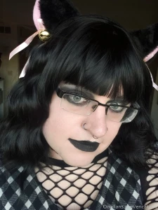 Neko goth gf make up fun also new wig part 2