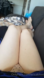 Yesterday was a nap day on couch this was my view all day is it weird