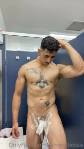 Post gym shower fuck part 2