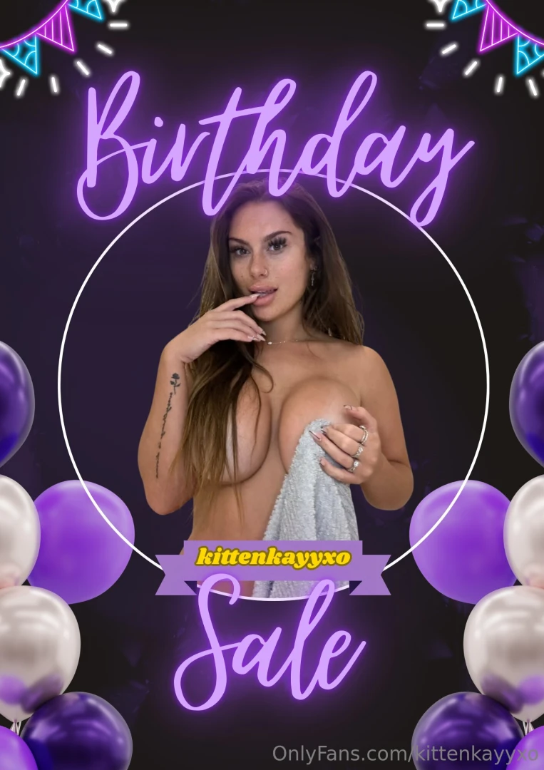 It s my birthday and i m feeling extra naughty so i m dropping some 