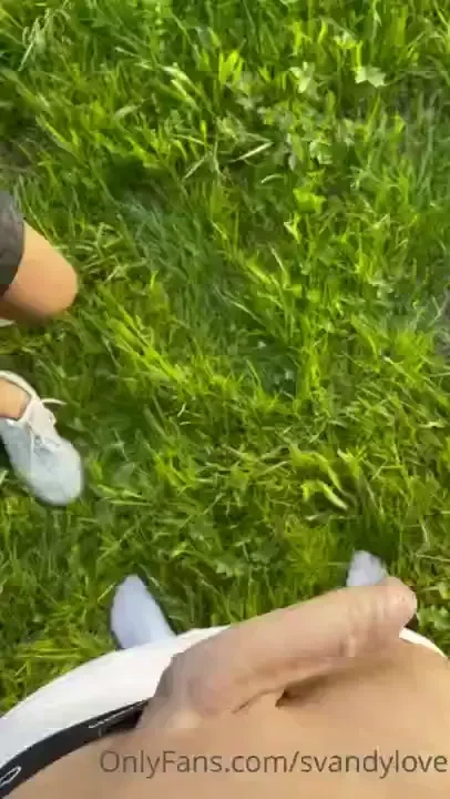 We love to fuck outside we are in the uk tomorrow and we will have part 1 