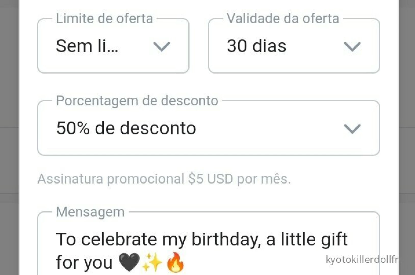 Pra comemorar o meu anivers rio um presentinho pra voc s part 1 