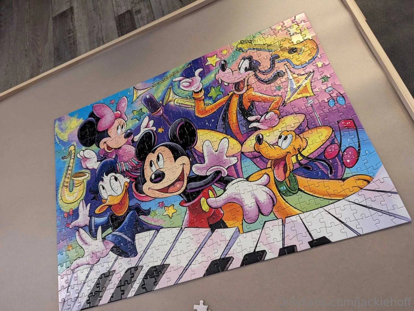 I love me a good relaxing night with a puzzle 