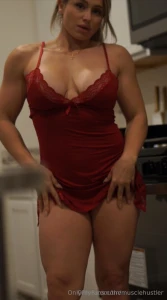 Cooking spicy pasta in my hot lingerie suit now tell me are you hungry