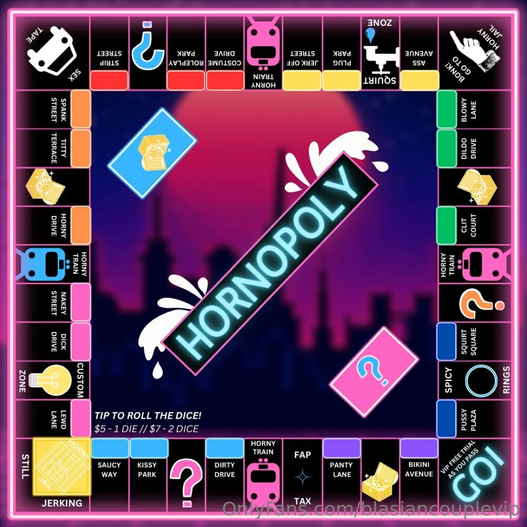 Anyone wanna take a shot at some hornopoly tip to roll 7 one dice or 