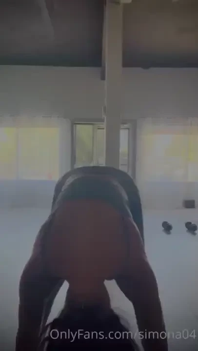 Pov you re spying on my yoga time 