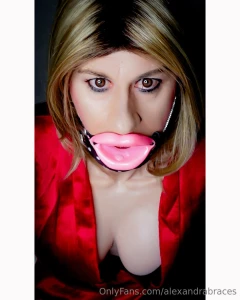 Oh no there s cum on my lip gag you better check out what s going on