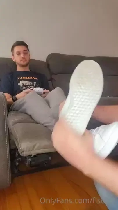He couldn t resist the chance to slip of my shoes when i was gaming 