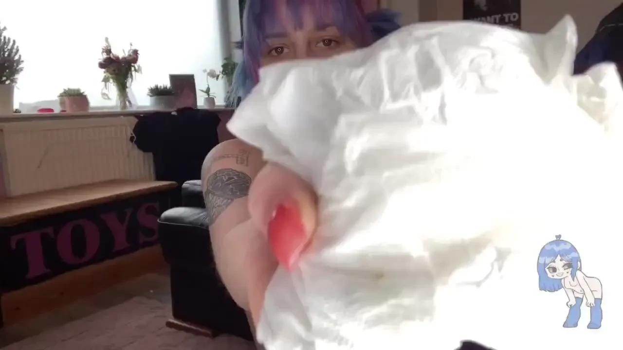 Nose blowing snot and sneezing 