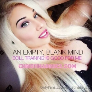 An empty blank mind bimbo bimbofication fyp transgender