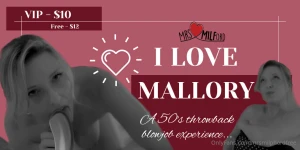 I love mallory - 50 s styyle throwback bj 7 sale welcome home honey