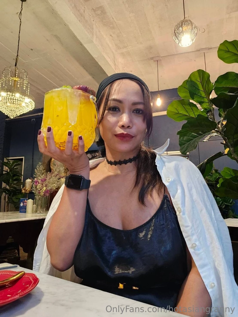 Just having a cocktail that is bigger than my faceb part 1 