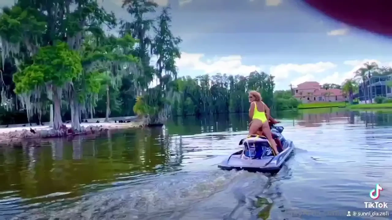 Just two girls on a jet ski in florida 4thofjuly nbsp nbsp nbsp nbsp 
