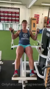 Always working on my low back and glutes