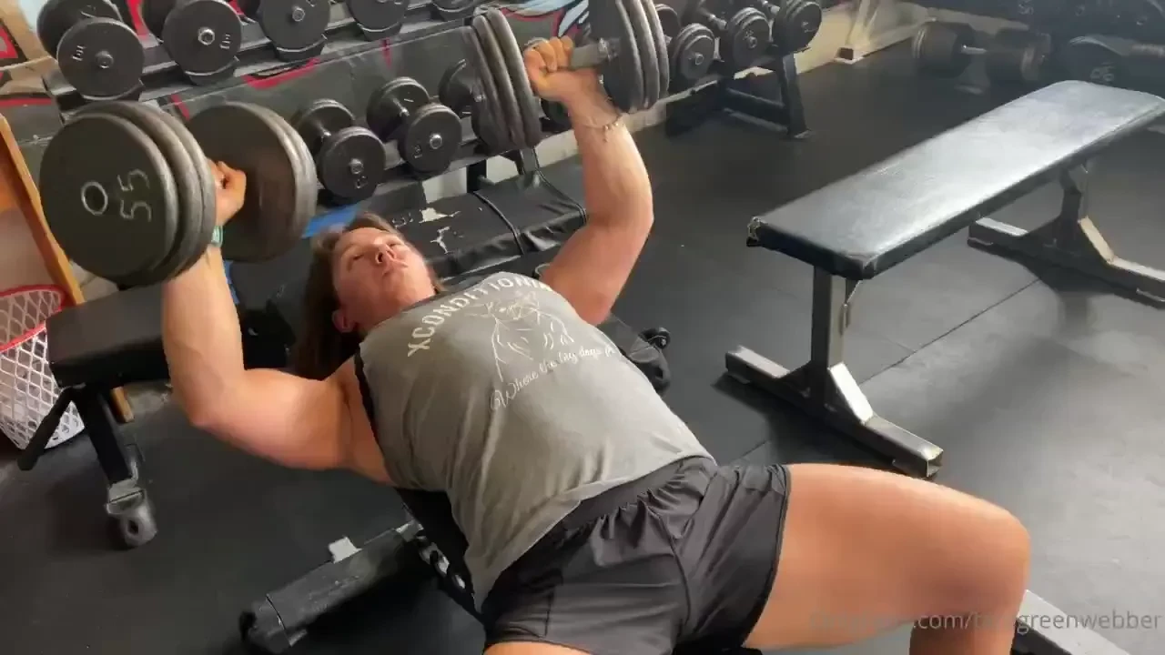 Db incline bench which is great for my upper pecs 