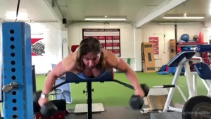 A new twist to some rear delt work did these hanging off the ghr