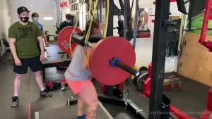 Workin the glutes and hammies