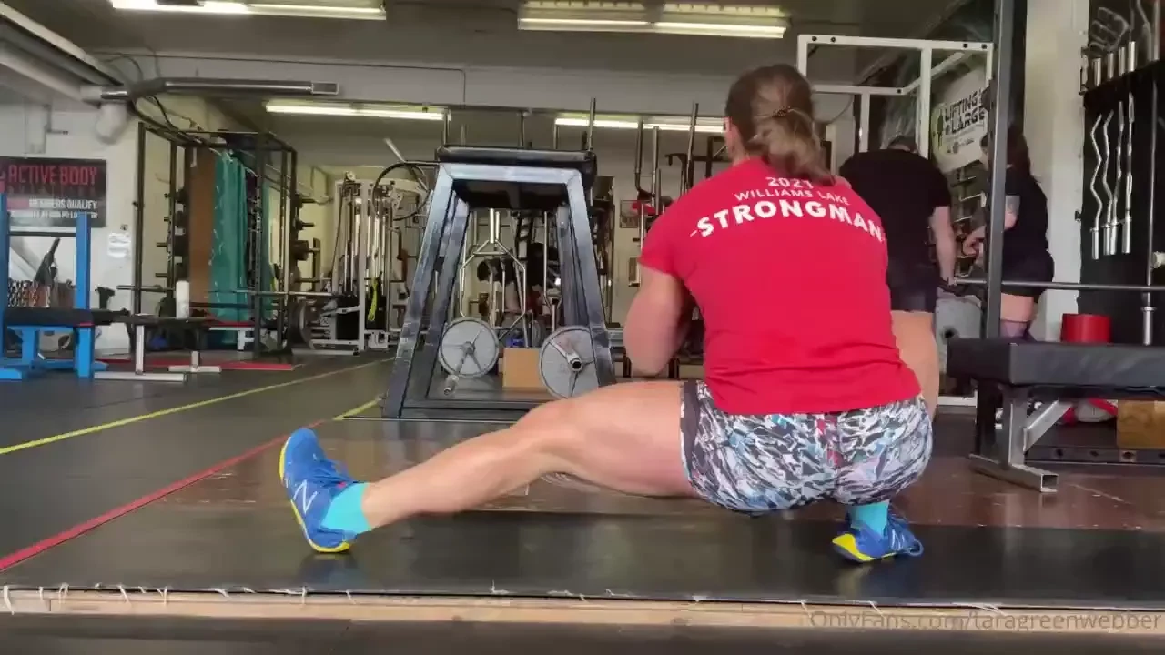 Some deep cossack squats 