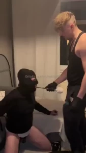 Suck it and let daddy gape your hole