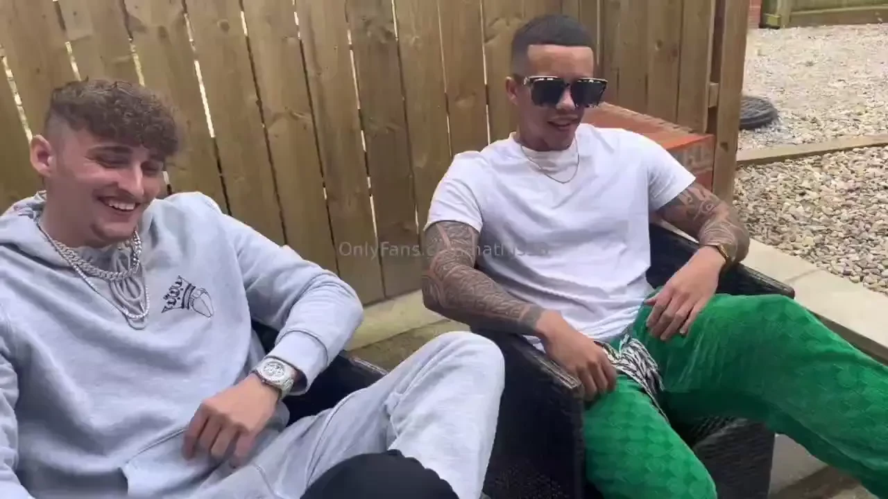 2 slaves being put in their places by me and the boys 