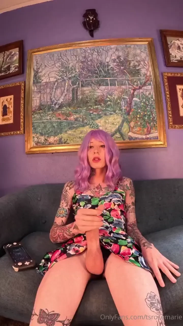 Taking a break from video games to edge myself until i leak and then 