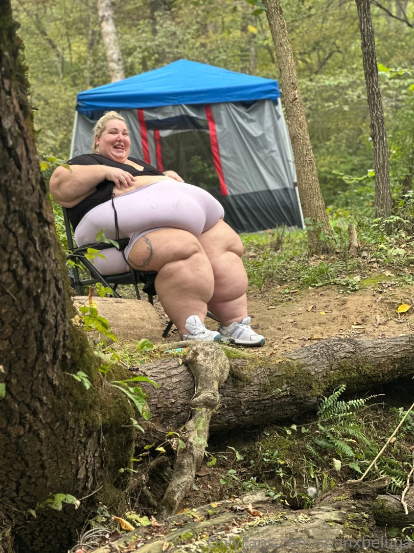 Fatty camping alert it was so hot and i was so sweaty 