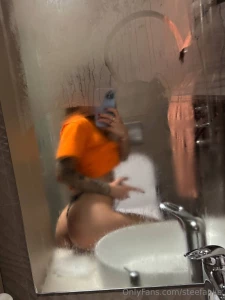 It was too hot in the shower in every sense of the word