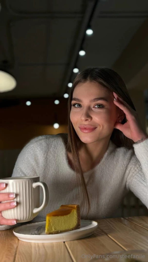 It s so nice to spend time with my favorite dessert and warm cocoa 