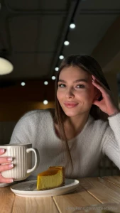 It s so nice to spend time with my favorite dessert and warm cocoa