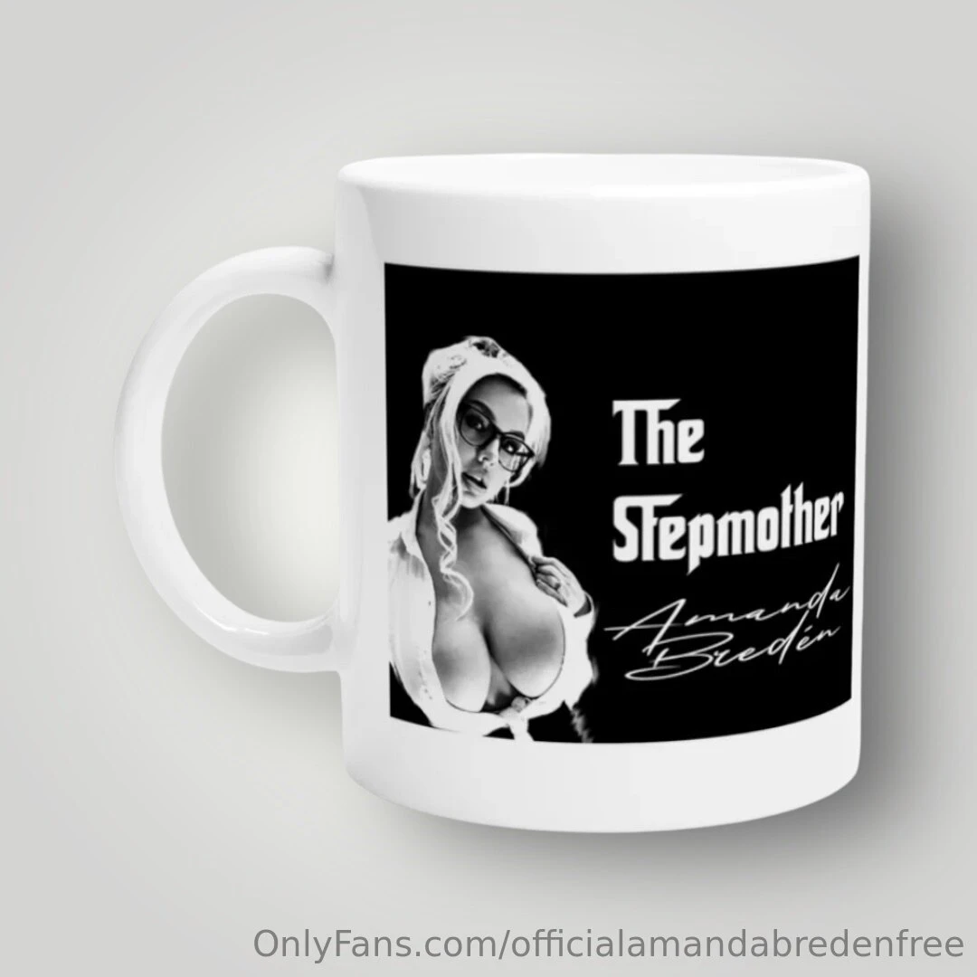 Drink your coffee tea or chocolate with stepmom every morning perfect 