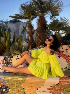 My favorite color is black but i also love to be bright and sunny what