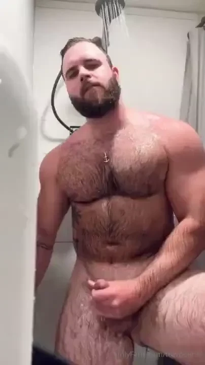 New shower a hot new jerk off video for you all hope you cum with me 