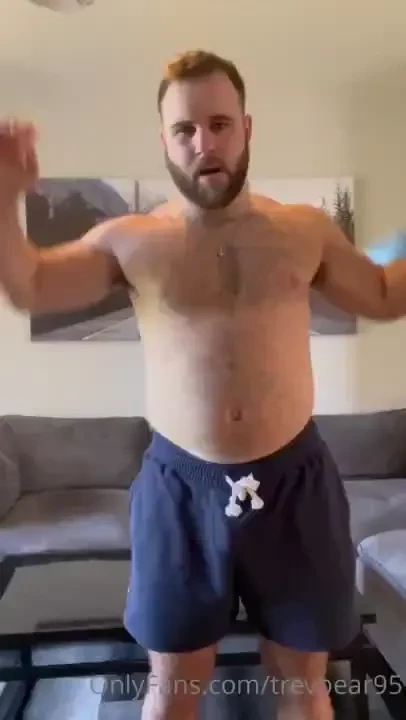 Post gym very verbal jerk and cum 