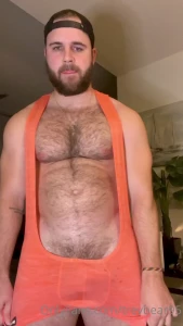 trevbear95 - New singlet show off and jerk 