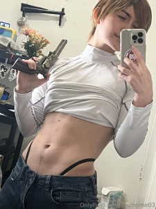 Leon kennedy bottom text i ll make one of his actual outfits some day part 3