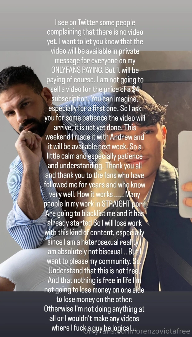 Available next week here lorenzoviota 