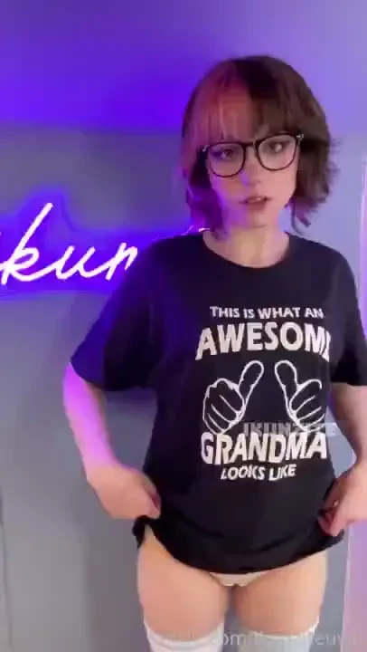 You convince your shy nerdy crush to undress for you i m getting v 