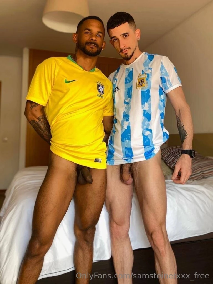 Promo - model tagged my friends caio-ian are ready to take your porn part 7 