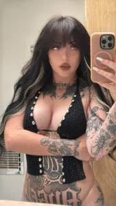 Black on black serving looks and a whole lot of tease part 2