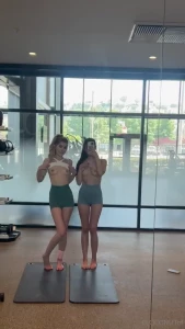 Being sneaky at the gym sagexxxwhite