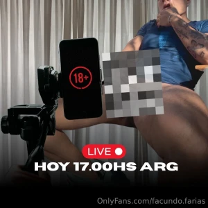 Hoy hay live por ac a las 17 hs argentina se viene algo bien caliente