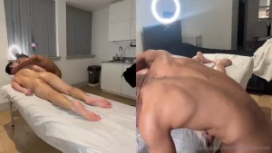 So typlayboi stopped by for a massage and left carrying my k ds this part 1