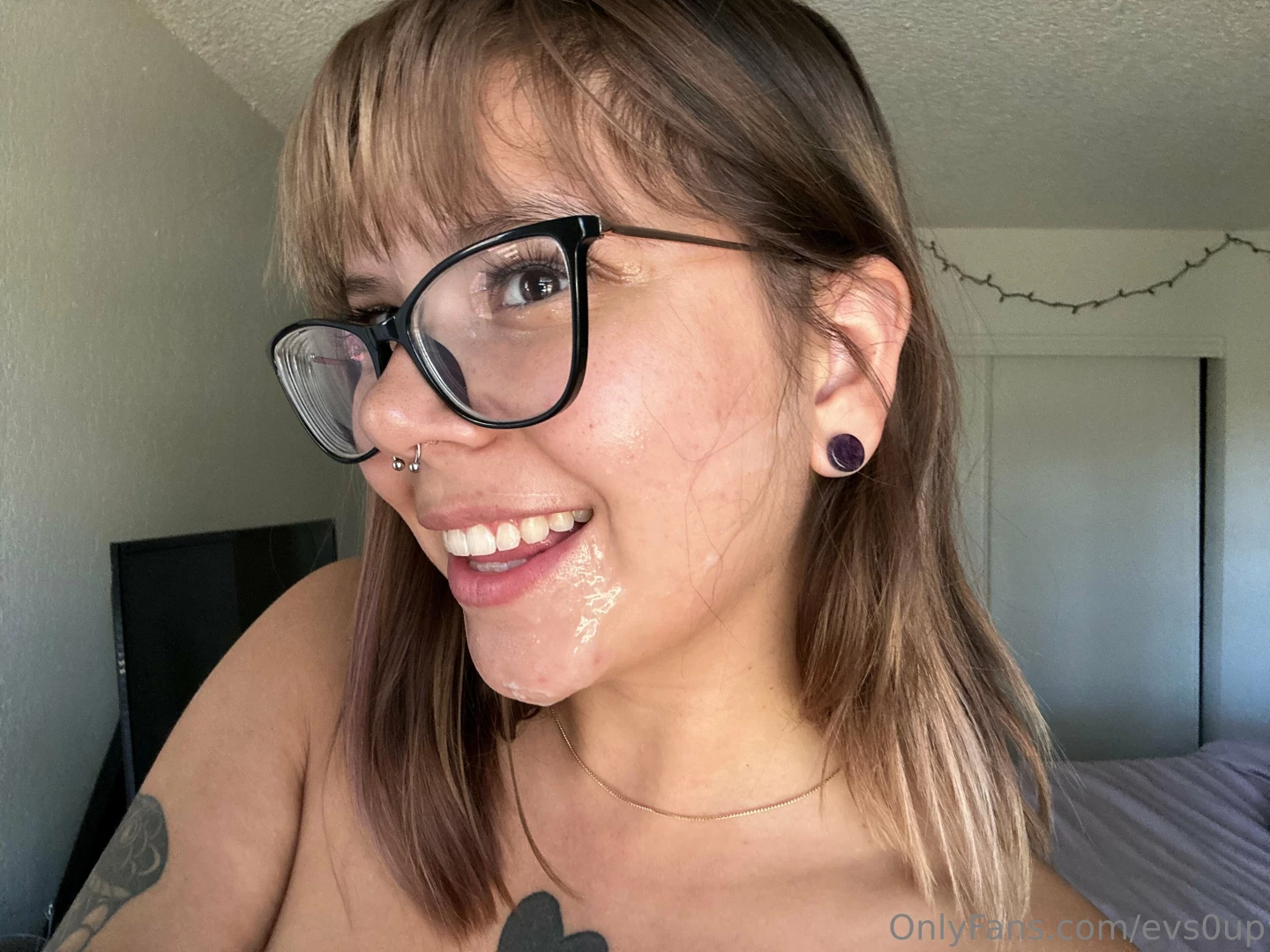 My roommate was asleep so i invited her boyfriend into my room for part 8 