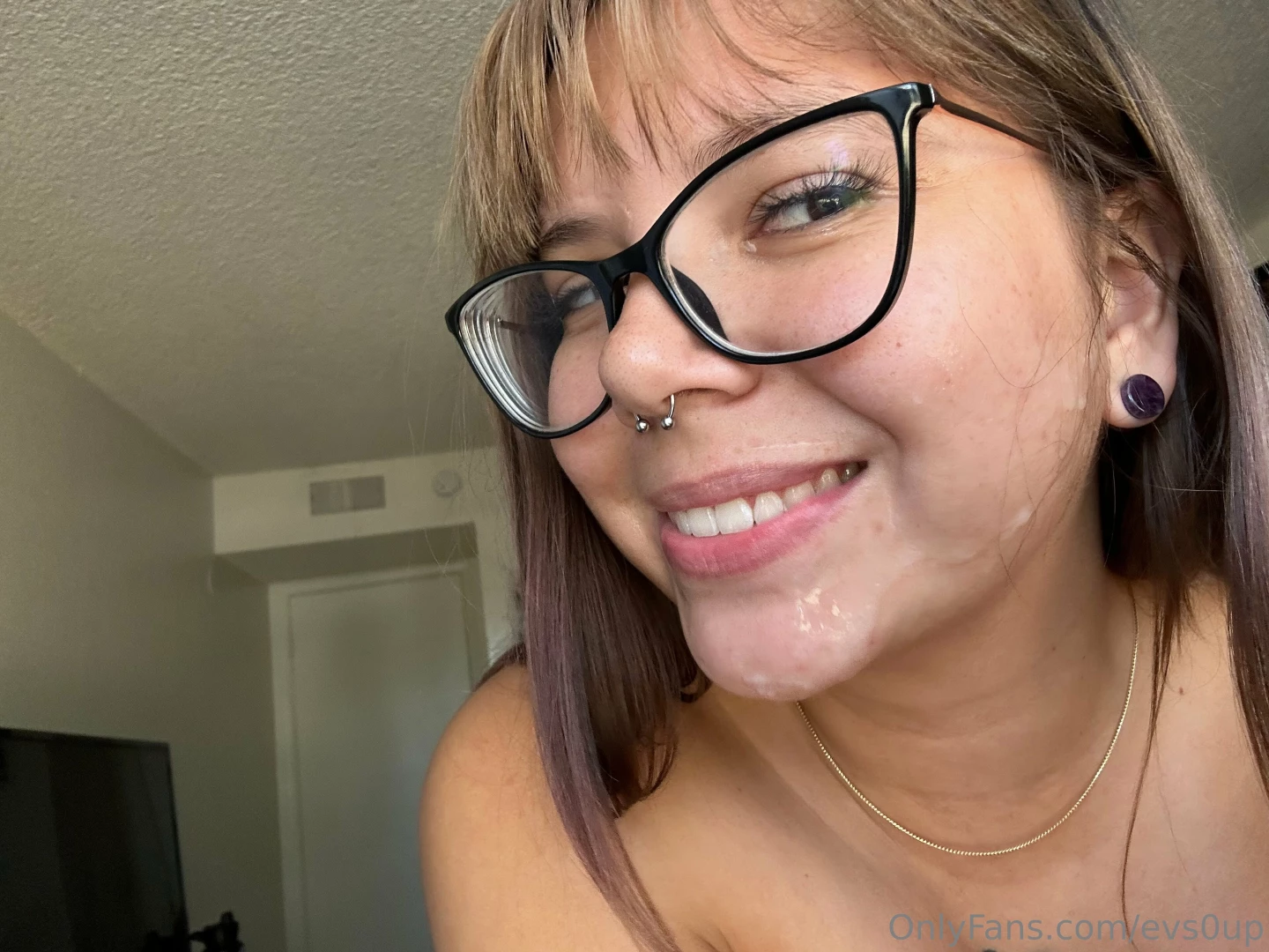 My roommate was asleep so i invited her boyfriend into my room for part 12 