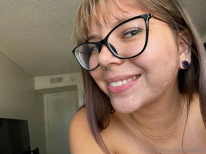 My roommate was asleep so i invited her boyfriend into my room for part 12